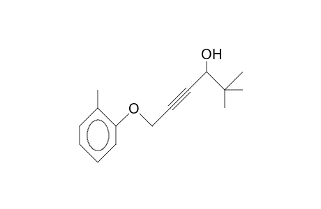 4-Hexyn-3-ol, 2,2-dimethyl-6-(2-methylphenoxy)-