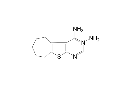 6,7,8,9-Tetrahydro-5H-10-thia-1,3-diaza-benzo[a]azulene-3,4-diamine