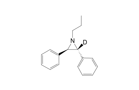 (2R*,3R*)-2-Deuterio-2,3-diphenyl-1-propylaziridine