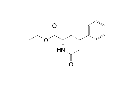 (2S)-2-acetamido-4-phenyl-butyric acid ethyl ester