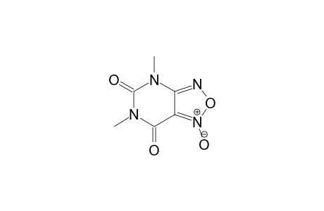 4,6-Dimethyl-1-oxidanidyl-[1,2,5]oxadiazolo[3,4-d]pyrimidin-1-ium-5,7-dione