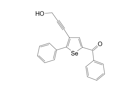 (4-(3-Hydroxyprop-1-yn-1-yl)-5-phenylselenophen-2-yl)(phenyl)methanone