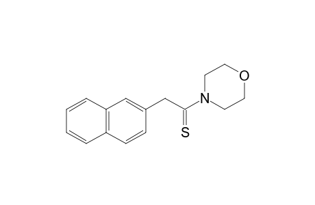 4-[(2-naphthyl)thioacetyl]morpholine