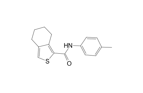 4,5,6,7-Tetrahydro-benzo[c]thiophene-1-carboxylic acid p-tolylamide