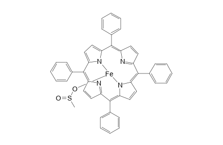 Iron, (methanesulfinato-O)[5,10,15,20-tetraphenyl-21H,23H-porphinato(2-)-N21,N22,N23,N24]-, (SP-5-12)-