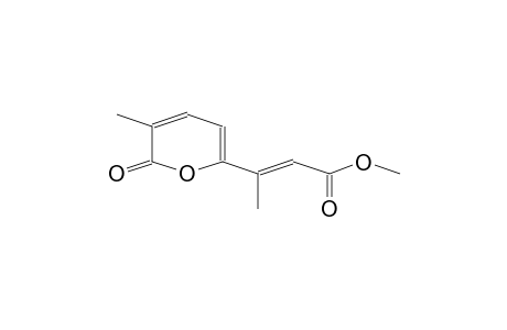 (E)-3-(5-methyl-6-oxo-2-pyranyl)-2-butenoic acid methyl ester