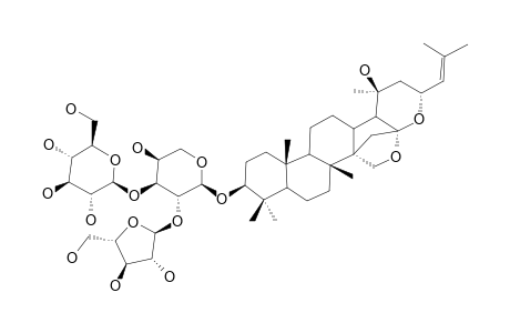 Jujubogenin-3-O.alpha.-L-arabino-furanosyl-(1->2)-[.beta.-D-glucopyranosyl-(1->3).alpha.-L-arabinopyranoside