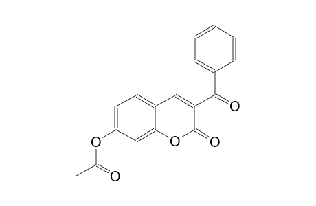 3-benzoyl-2-oxo-2H-chromen-7-yl acetate