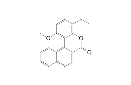 4-Ethyl-1-methoxy-6H-benzo[b]naphtho[1,2-d]pyran-6-one