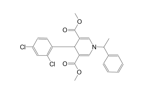 4-(2,4-dichlorophenyl)-1-(1-phenylethyl)-4H-pyridine-3,5-dicarboxylic acid dimethyl ester