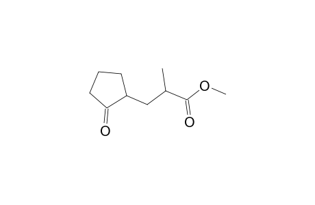 Cyclopentanepropionic acid, .alpha.-methyl-2-oxo-, methyl ester