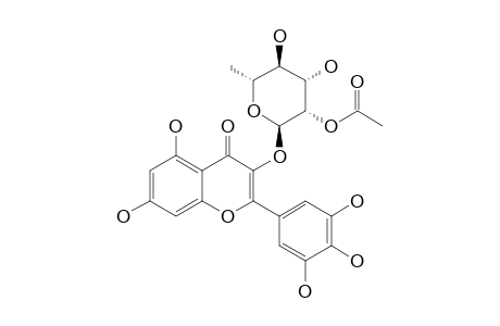 MYRICETIN-3-O-(2''-O-ACETYL-ALPHA-L-RHAMNOPYRANOSIDE)