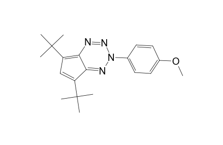 5,7-bis(t-Butyl)-2-(4'-methoxyphenyl)-2H-cyclopenta-1,2,3,4-tetrazine