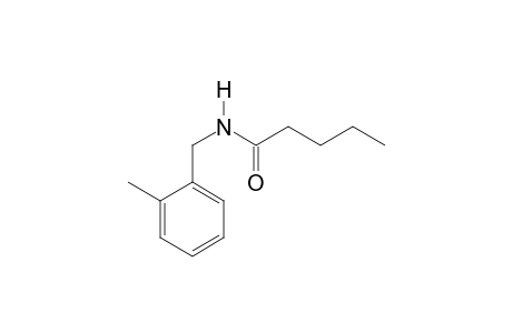 N-(2-Methylbenzyl)pentanamide