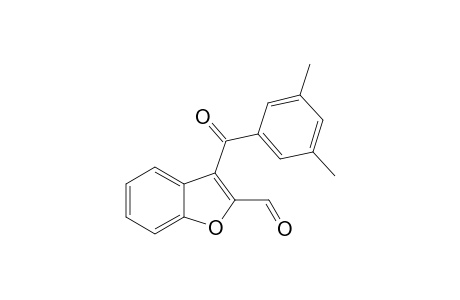 3-(3,5-dimethylbenzoyl)benzofuran-2-carbaldehyde