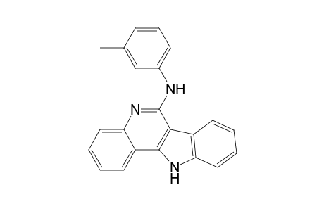 11H-Indolo[3,2-c]quinolin-6-amine, N-(3-methylphenyl)-