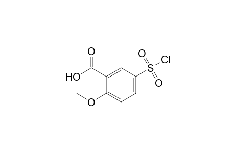 5-Chlorosulfonyl-O-anisic acid