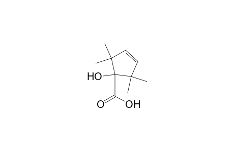 3-Cyclopentene-1-carboxylic acid, 1-hydroxy-2,2,5,5-tetramethyl-