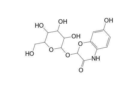 2H-1,4-Benzoxazin-3(4H)-one, 2-(.beta.-D-glucopyranosyloxy)-7-hydroxy-