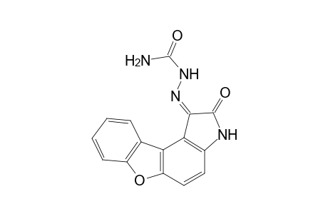 1H-Benzofuro[3,2-E]indole-1,2(3H)-dione, 1-semicarbazone