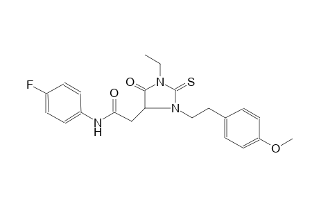 4-imidazolidineacetamide, 1-ethyl-N-(4-fluorophenyl)-3-[2-(4-methoxyphenyl)ethyl]-5-oxo-2-thioxo-