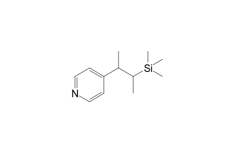 4-[1-Methyl-2-(trimethylsilyl)propyl]pyridine