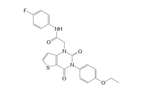 2-(3-(4-ethoxyphenyl)-2,4-dioxo-3,4-dihydrothieno[3,2-d]pyrimidin-1(2H)-yl)-N-(4-fluorophenyl)acetamide
