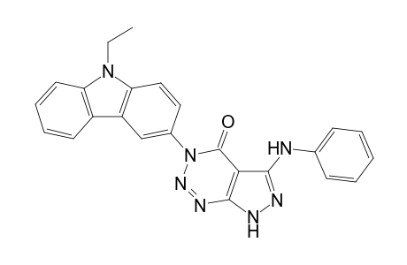 3-(9-Ethyl-9H-carbazol-3-yl)-5-(phenylamino)-3,7-dihydro-4H-pyrazolo [3,4-d][1,2,3]triazin-4-one