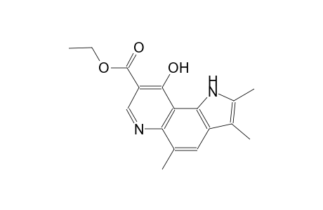 ethyl 9-hydroxy-2,3,5-trimethyl-1H-pyrrolo[2,3-f]quinoline-8-carboxylate