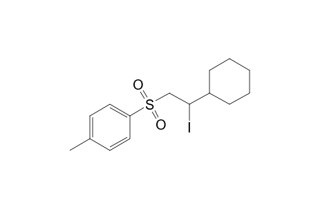 1-(2-cyclohexyl-2-iodanyl-ethyl)sulfonyl-4-methyl-benzene