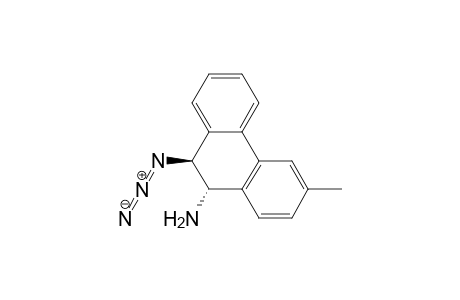 trans-10-azido-9,10-dihydro-6-methyl-9-phenanthrenamine