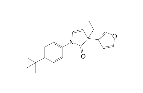 N-(4-tert-Butylphenyl)-3-ethyl-3-furyl-1,3-dihydropyrrol-2-one