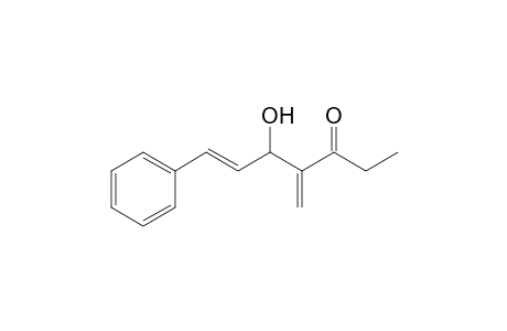 (E)-5-Hydroxy-4-methylene-7-phenyl-hept-6-en-3-one