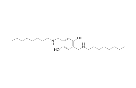 1,4-Benzenediol, 2,5-bis[(octylamino)methyl]-