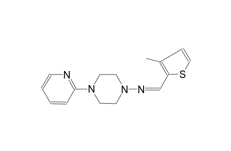 1-piperazinamine, N-[(Z)-(3-methyl-2-thienyl)methylidene]-4-(2-pyridinyl)-