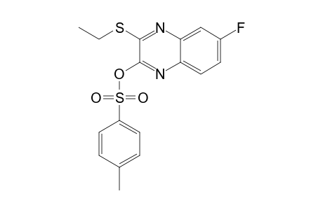 2-(Ethylthio)-7-fluoro-3-(tosyloxy)quinoxaline