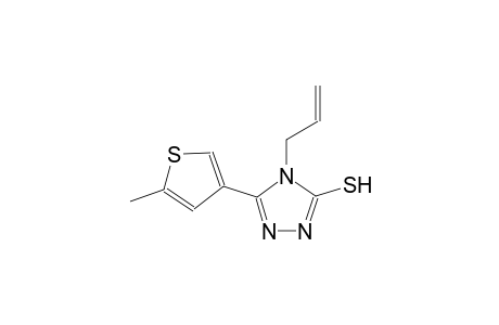 4-allyl-5-(5-methyl-3-thienyl)-4H-1,2,4-triazole-3-thiol