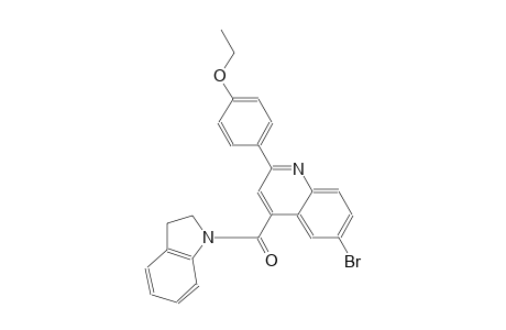 4-[6-bromo-4-(2,3-dihydro-1H-indol-1-ylcarbonyl)-2-quinolinyl]phenyl ethyl ether