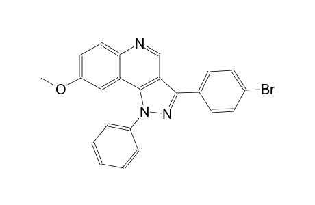 1H-pyrazolo[4,3-c]quinoline, 3-(4-bromophenyl)-8-methoxy-1-phenyl-