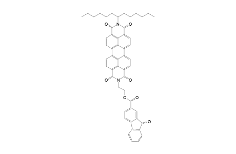 N-(1-Hexylheptyl)-N'-(2-ethoxycarbonyl-2-fluorene-9-onyl)perylene-3,4:9,10-tetracarboxylic bisimide