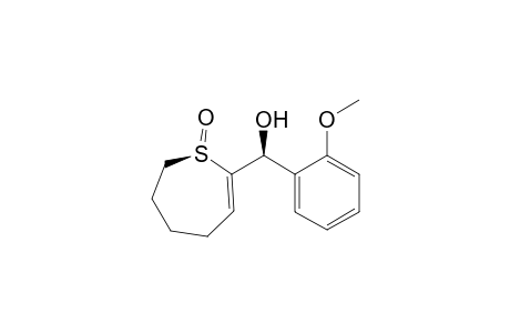 2-Thiepinmethanol, 4,5,6,7-tetrahydro-.alpha.-(2-methoxyphenyl)-, 1-oxide, (R*,S*)-