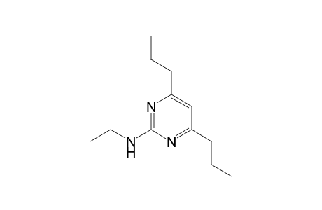 2-(ethylamino)-4,6-di-(n-propyl)-pyrimidine