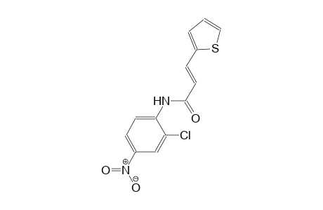 (2E)-N-(2-chloro-4-nitrophenyl)-3-(2-thienyl)-2-propenamide