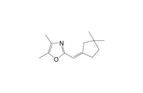 2-[(Z)-(3,3-dimethylcyclopentylidene)methyl]-4,5-dimethyl-1,3-oxazole