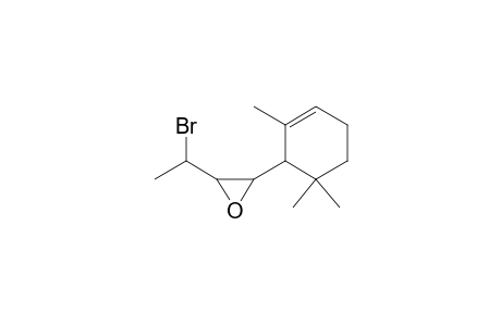 2-(1-Bromoethyl)-3-(2,6,6-trimethyl-2-cyclohexen-1-yl)oxirane