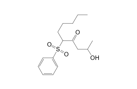 5-(Phenylsulfonyl)-2-hydroxydecan-4-one