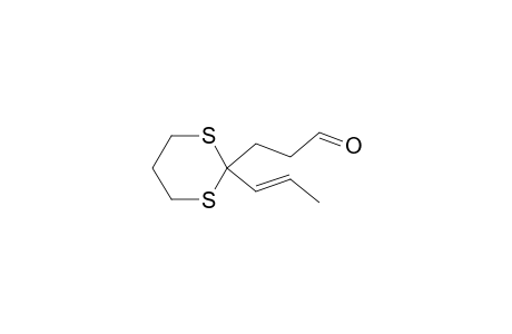 1,3-Dithiane-2-propanal, 2-(1-propenyl)-, (E)-