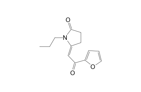 (5E)-5-[2-(2-furanyl)-2-oxoethylidene]-1-propyl-2-pyrrolidinone