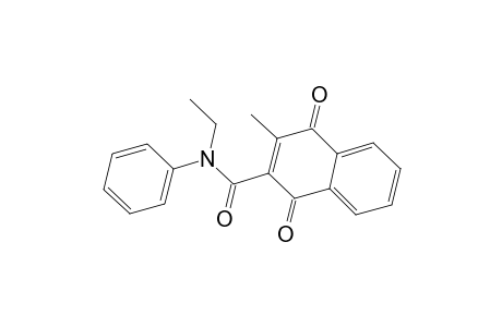 N-Ethyl-3-methyl-1,4-dioxo-N-phenyl-1,4-dihydro-2-naphthalenecarboxamide