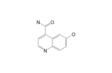 XANTHOQUININAMIDE;6-HYDROXYQUINOLINE-4-CARBOXAMIDE